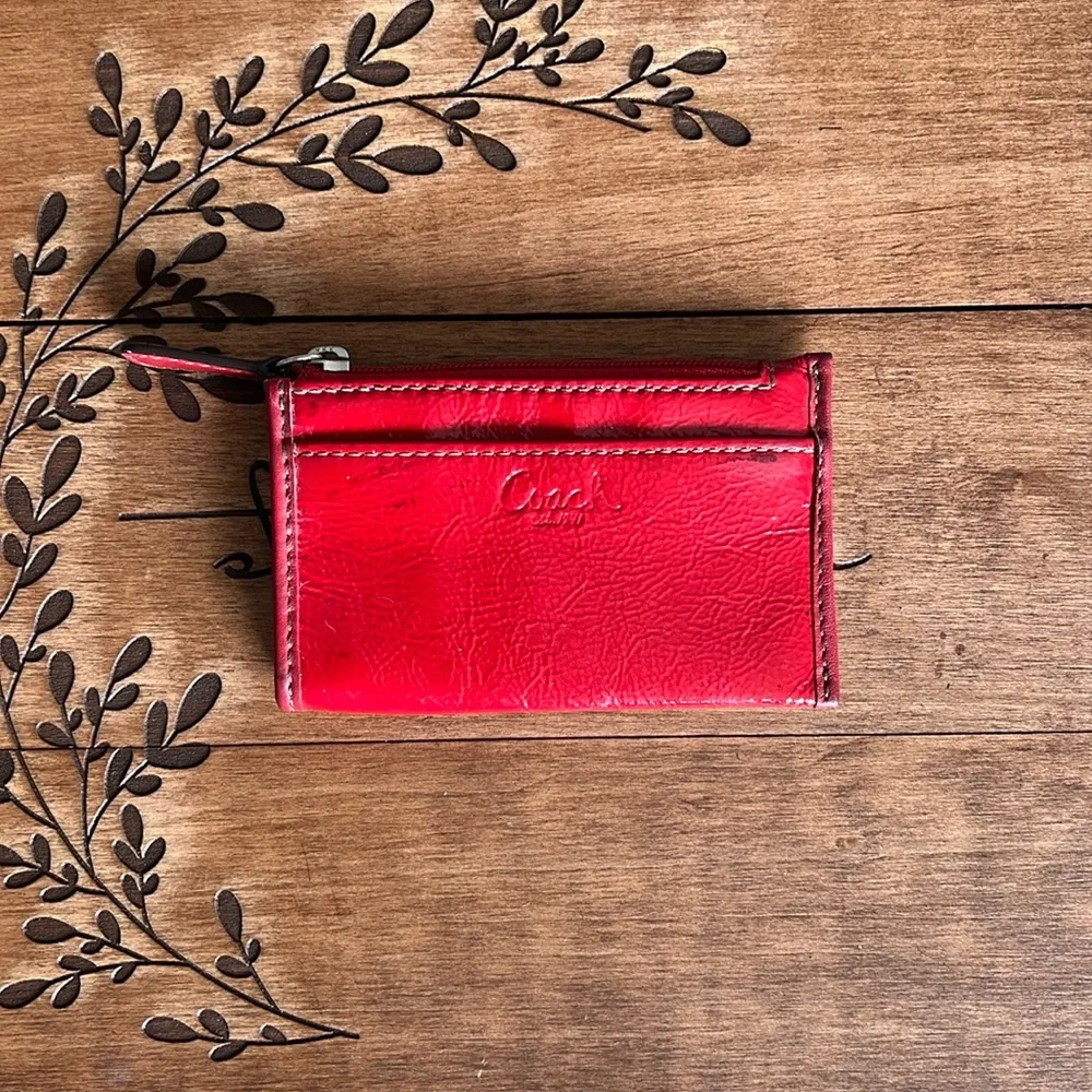 Coach Patent Leather Wallet - Picture 1 of 7
